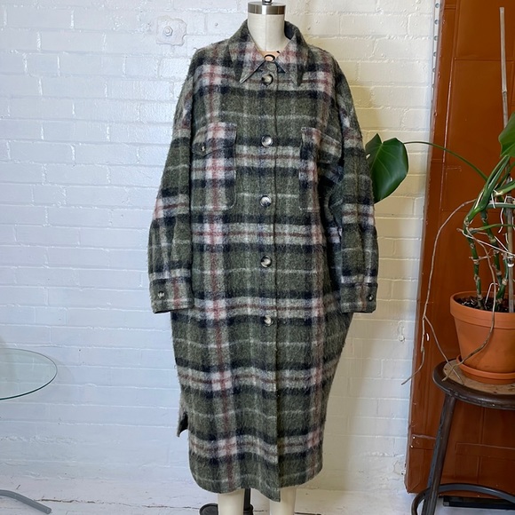 Isabel Marant ÉTOILE Plaid Wool Jacket ✨ - Picture 1 of 9